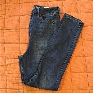 Old Navy Blue Skinny Sky High Waist